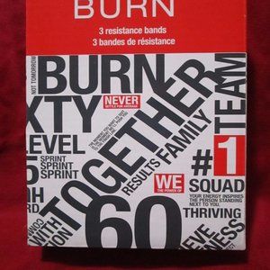 Resistance bands Light, Med, Heavy 3Pack NIB